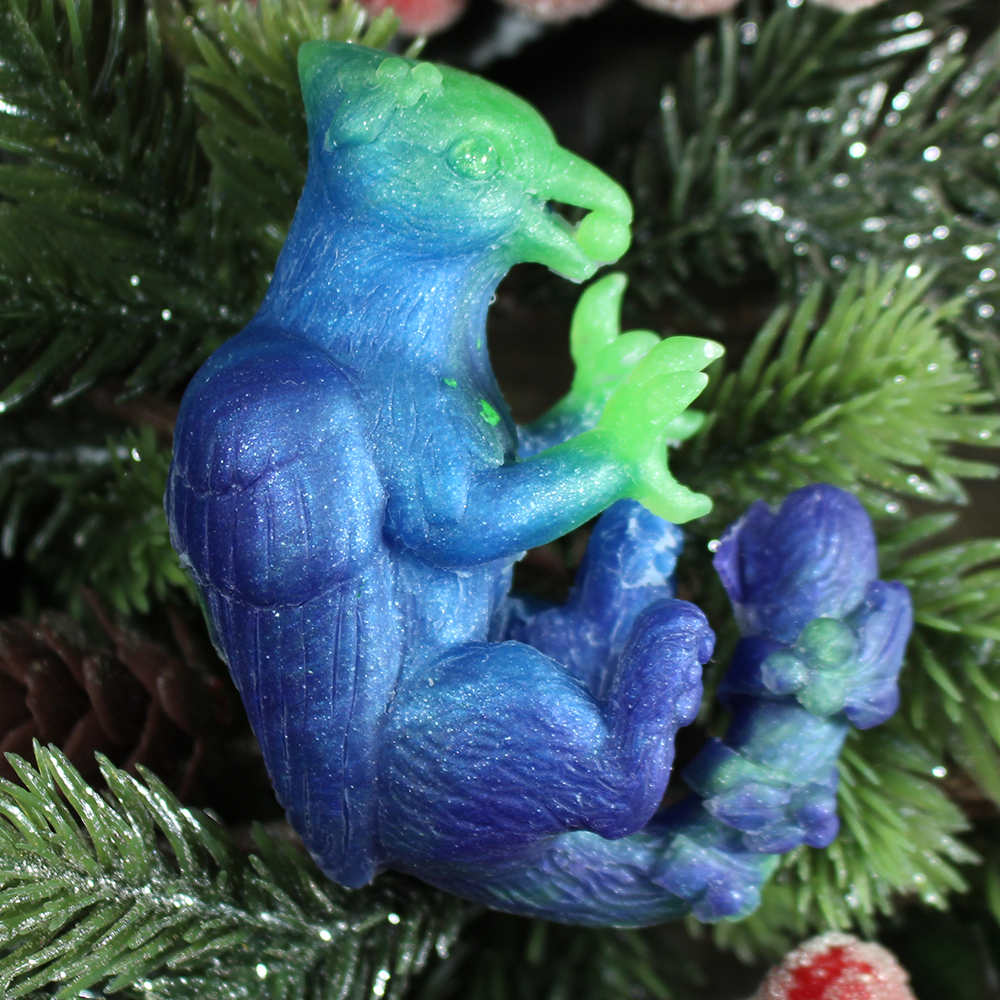 Blue Jay Gryphon Ornament