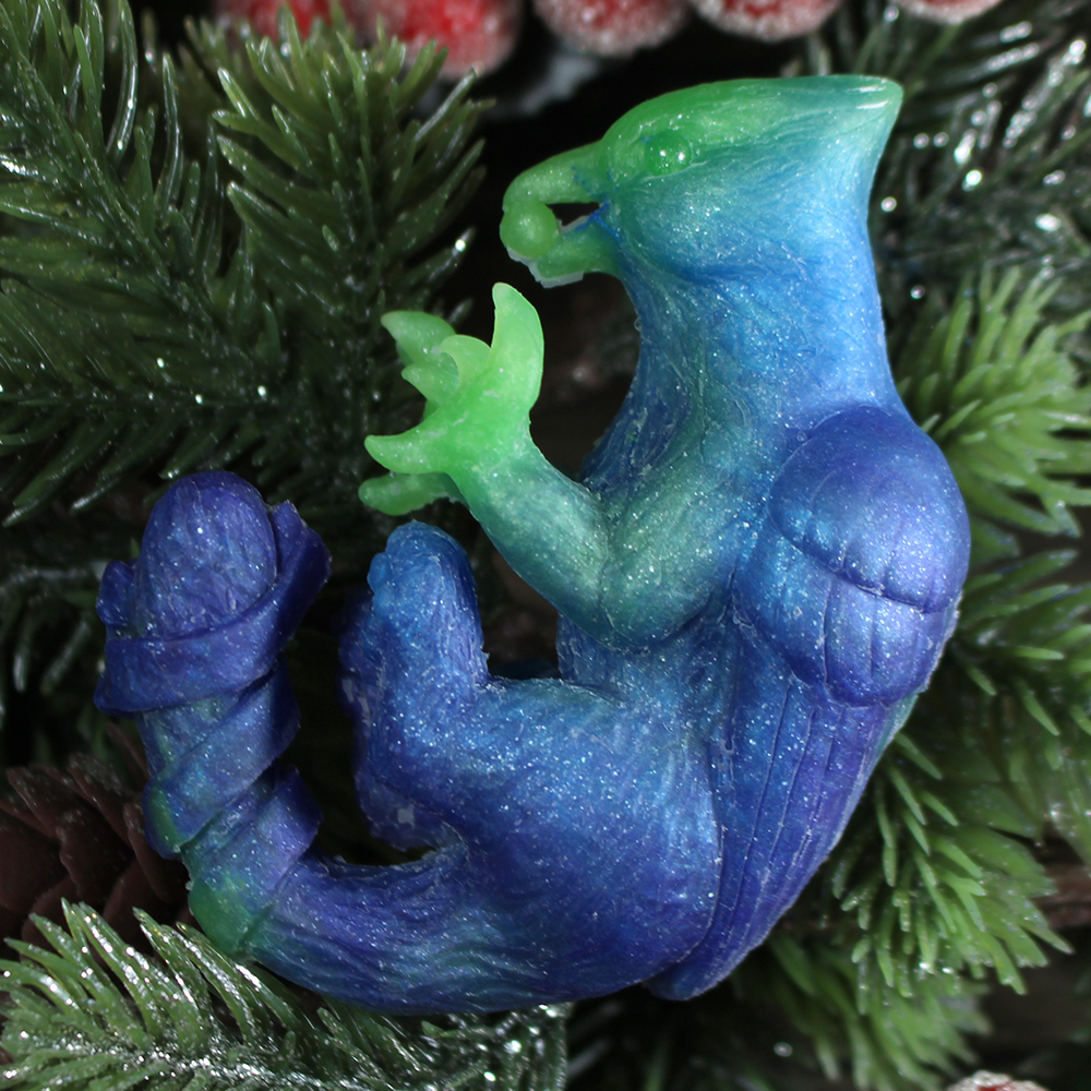 Blue Jay Gryphon Ornament