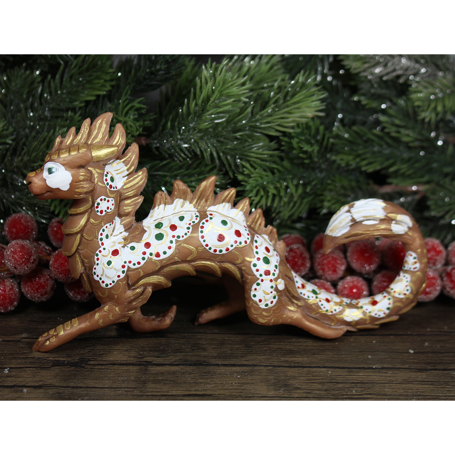 Gingerbread Koi Dragon