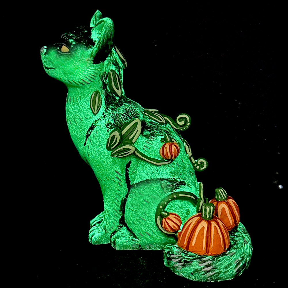 Glow-in-the-Dark Patch Cat