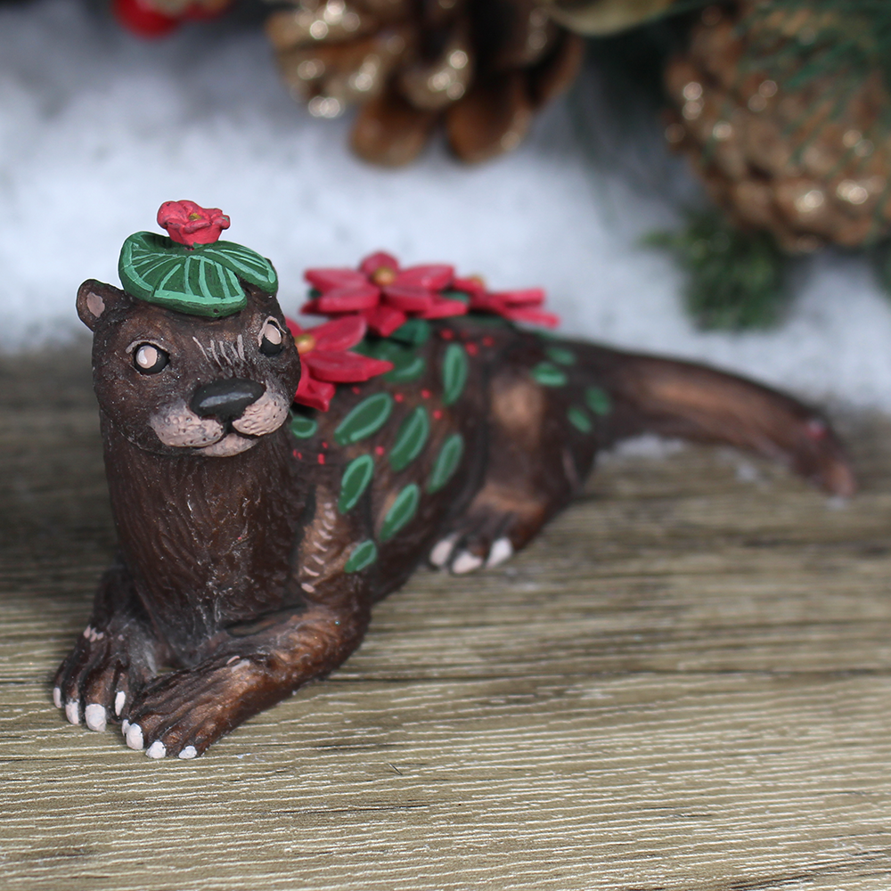 Poinsettia Otter