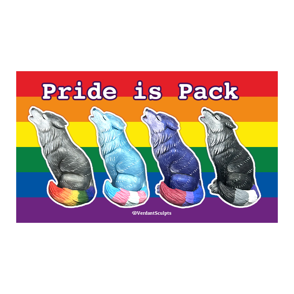 Pride is Pack Vinyl Sticker