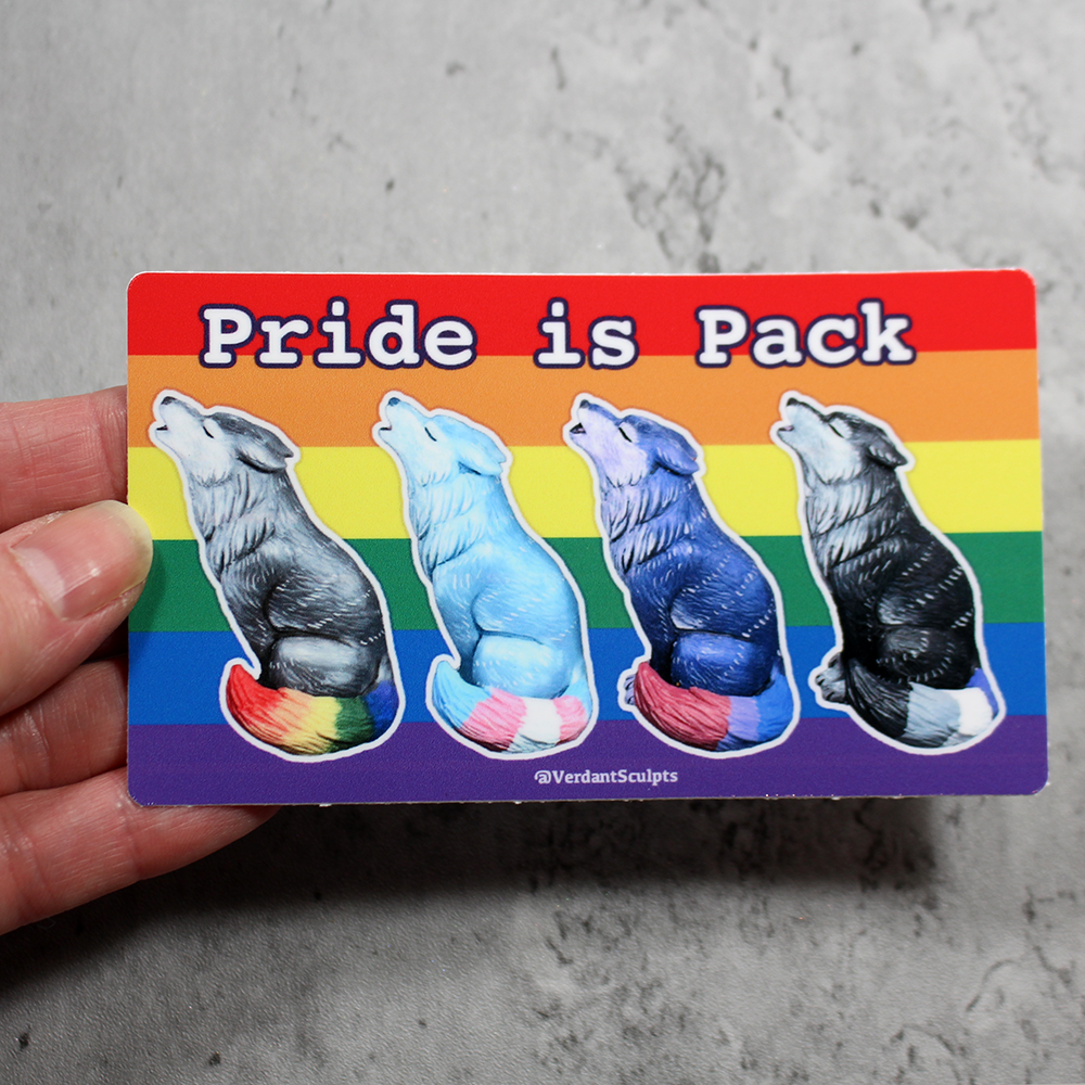 Pride is Pack Vinyl Sticker