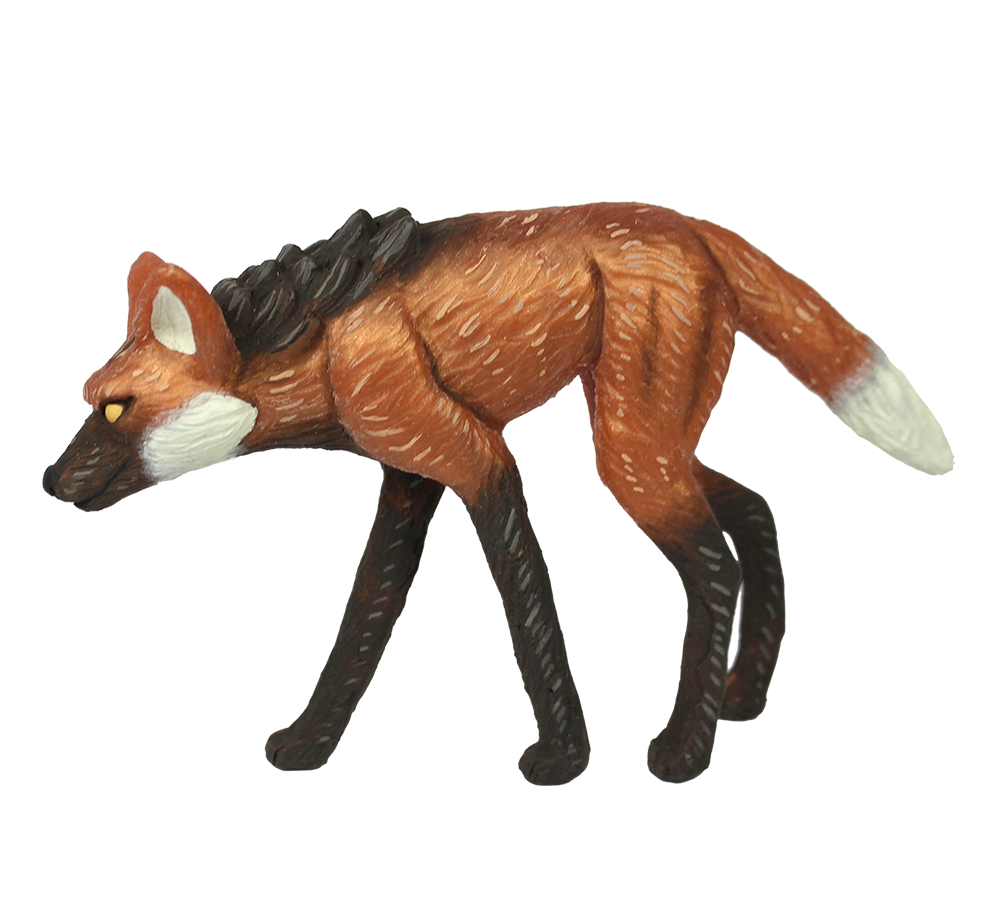 Maned Wolf Vinyl Sticker