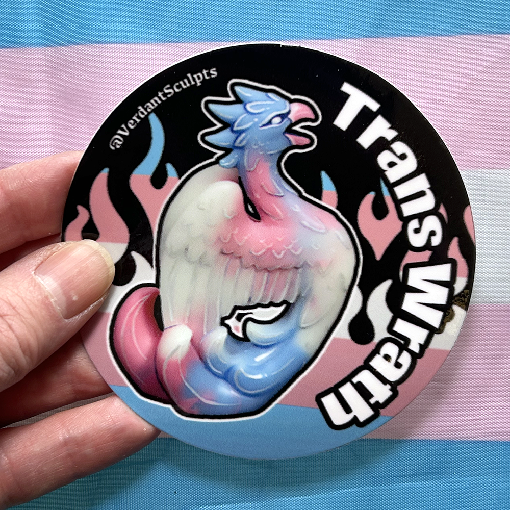 Trans Wrath Vinyl Sticker