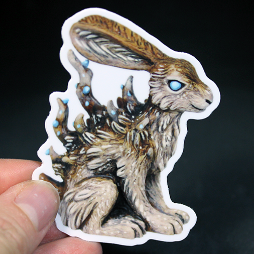 Briar Hare Vinyl Sticker